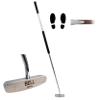 Bell Putters Side Saddle Golf Putter 400g Polish Chrome Finish Right-Handed/RH with Tacki-mac 2 Piece Putter Grip and 43" Shaft | Made in USA view 1