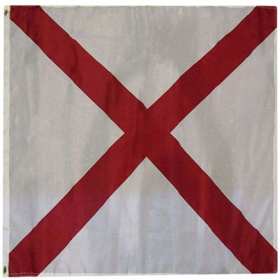 AES American Wholesale Superstore 3x5 State of Alabama 3'x5' Premium Quality Heavy Duty 75D Polyester Flag (RUF)