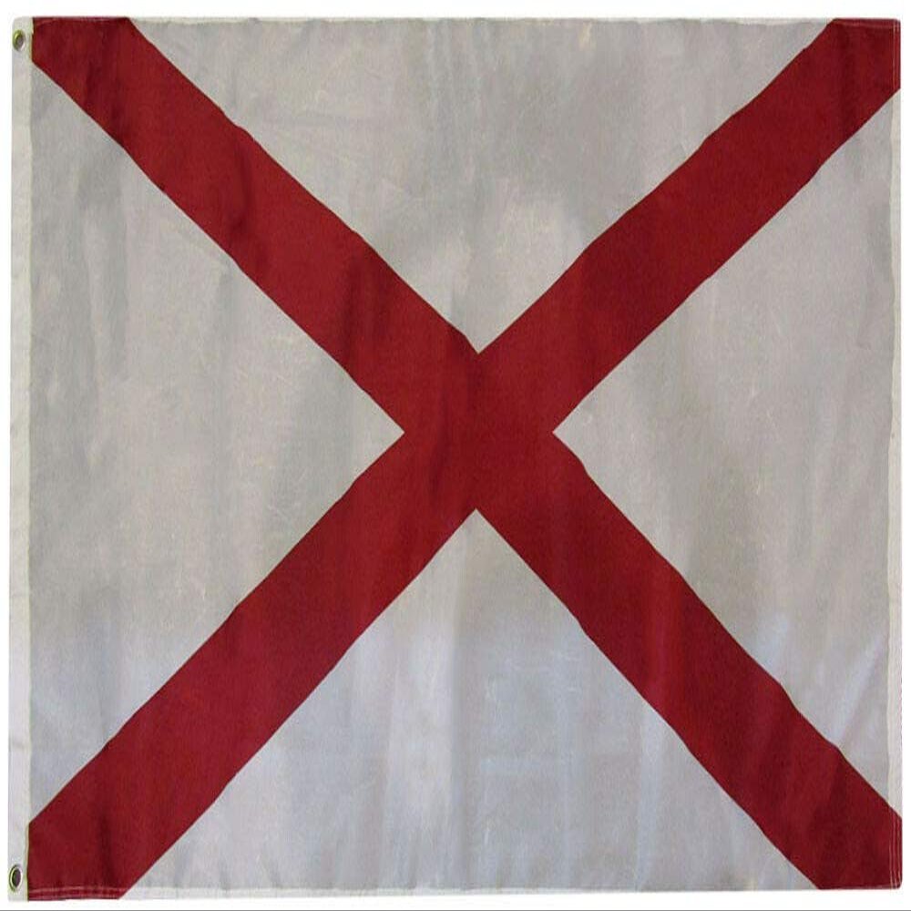 AES American Wholesale Superstore 3x5 State of Alabama 3'x5' Premium Quality Heavy Duty 75D Polyester Flag (RUF)