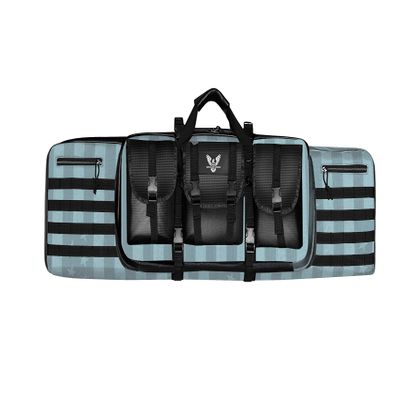 Subtle Patriot Tactical Dual Carbine Case  Extra Padded Case/Shoulder Straps for Backpack Carrying/Holds 2 Carbine (Lady Liberty)