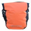 Pannier Single Bag, Waterproof, Black, for Touring and Reflective Spots for Visibility at Nights view 1