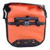 Pannier Single Bag, Waterproof, Black, for Touring and Reflective Spots for Visibility at Nights view 2