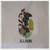 American Wholesale Superstore 3x5 State of Illinois 3'x5' Premium Quality Heavy Duty 75D Polyester Flag (RUF) view 1