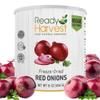 Ready Harvest Freeze Dried Food - Red Onions | Emergency Canned Vegetables | #10 Can | 25-Year Shelf Life | Cans Filled to the Top view 1