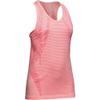 Under Armour Girl's Seamless Tank (Big Kids) French Gray/Eclectic Pink/Eclectic Pink XL (18-20 Big Kid) view 1