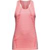 Under Armour Girl's Seamless Tank (Big Kids) French Gray/Eclectic Pink/Eclectic Pink XL (18-20 Big Kid) view 3