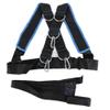 Adjustable Sled Shoulder Harness, Heavy-Duty Nylon Training Belt with 5 D-Rings, Speed Power Training Equipment for Running, Tire Pulling, Strength Training view 1