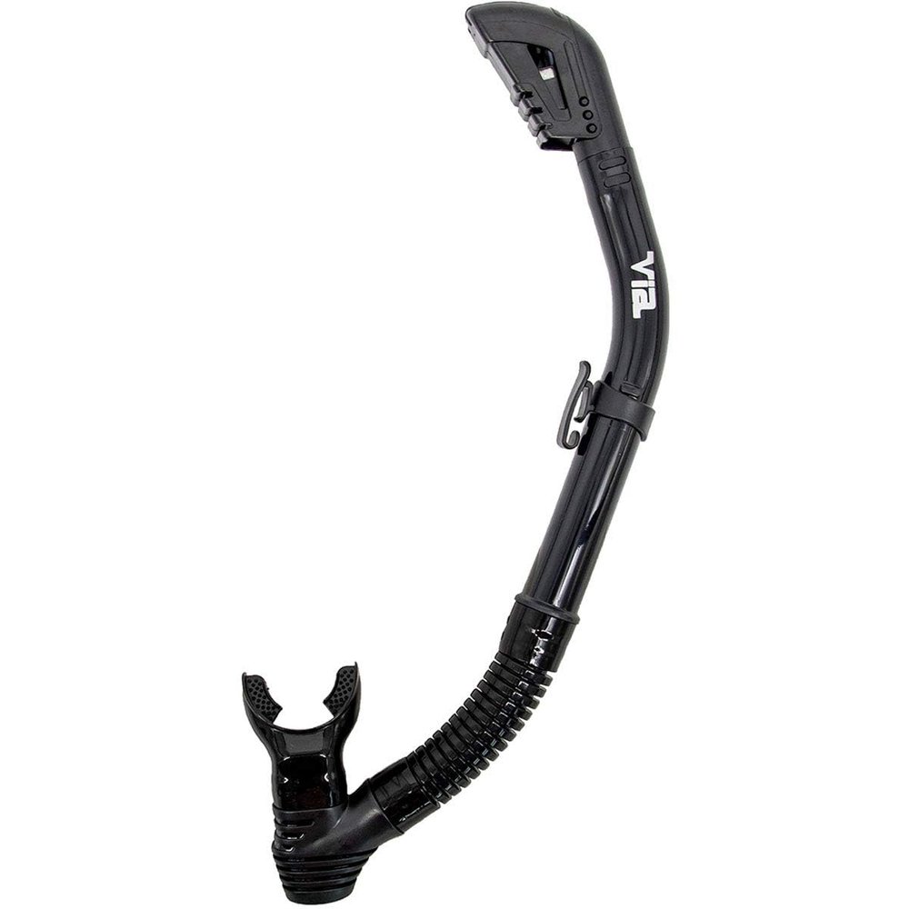 Genesis Via Dry Snorkel (Black Silicone)