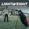 Aspire Junior Plus Kids Golf Clubs  Boys & Girls Right-Handed Golf Set with Lightweight Stand Bag, Graphite Shafts & Aircraft-Grade Aluminum Clubs - Blue Ages 9-10 view 3