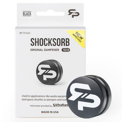 RTP ShockSorb Original V3 The Only Dampener Made for Pain Relief (Black)