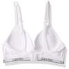 Calvin Klein Kids Girls' Seamless Hybrid Bra, White, 30A view 2