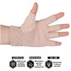 Women's Summer Fingerless Driving Gloves Cotton UV Sun Protection Gloves for Cycling Motorcycle Camping, Non Skid Palm (Khaki) view 2