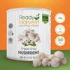 Ready Harvest Freeze-Dried Mushroom for Emergency Food Supply | Camper Must-Haves Camping Essentials | Hurricane Preparedness Items, Survival Food, Pantry Staples | #10 Can | 25-Year Shelf Life view 2
