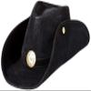 HMS Unisex-Adult's LEATHERLIKE COWHAND HAT, Black, One Size view 4