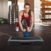 JupiterForce 43" Adjustable Workout Exercise Step Platform, Aerobic Steppers for Exercise with 4 Removable Risers for Home Gym Strength Training view 4