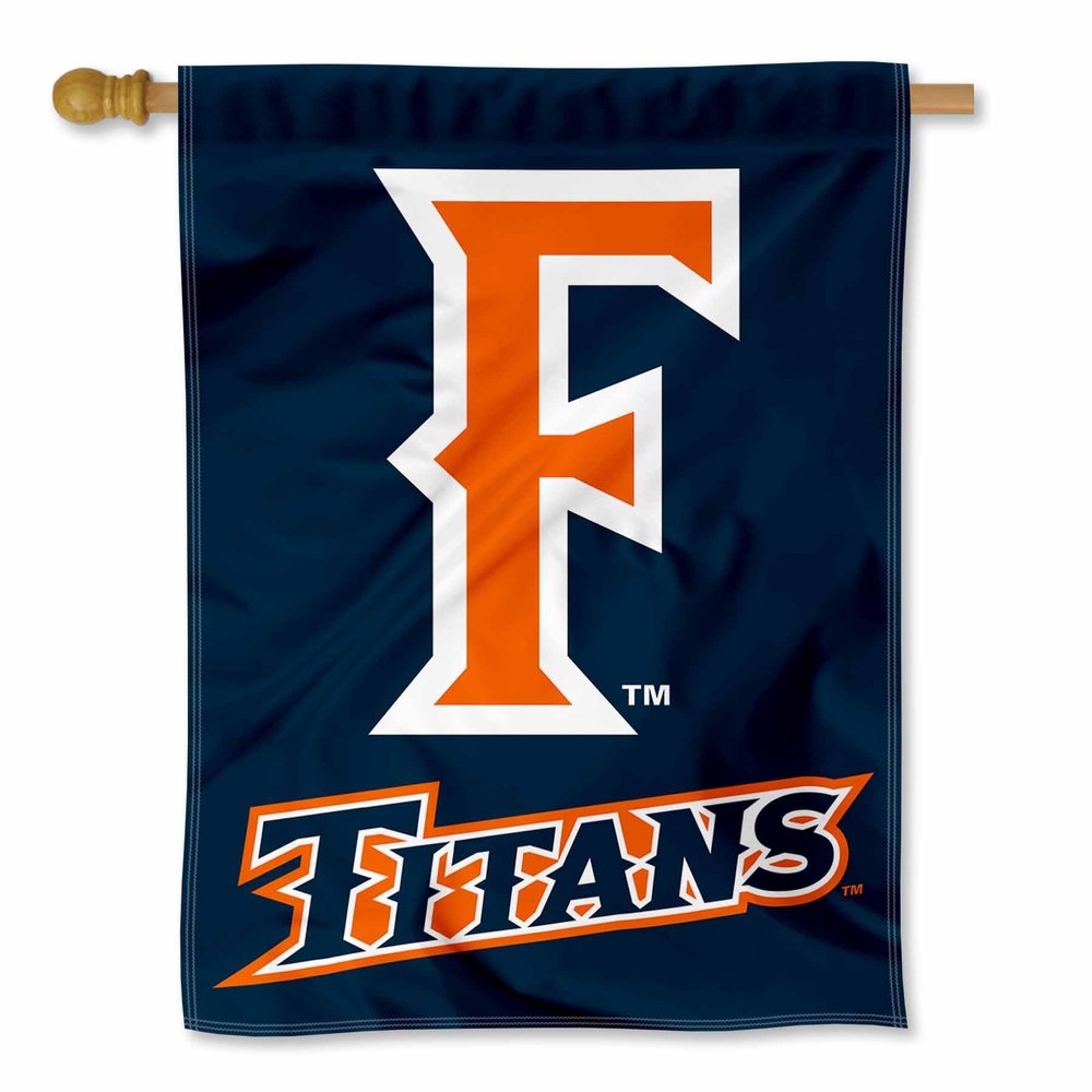 Cal State Fullerton Titans Double Sided House Flag