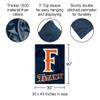 Cal State Fullerton Titans Double Sided House Flag view 2