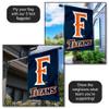 Cal State Fullerton Titans Double Sided House Flag view 4