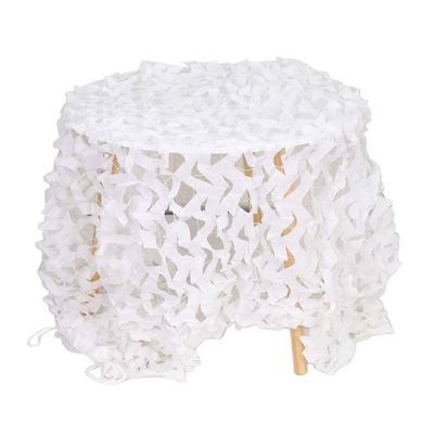 LIYFF-Tarps Camouflage Netting, UV Resistant Shade Camo Netting Blinds Outdoor Jungle Camping Military Hunting Shooting Army Mesh Nets Lightweight Durable Sunscreen Nets - White