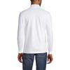 Lands' End Mens Long Sleeve Super-T Mockneck White Regular Medium view 2