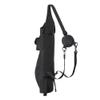 TOPARCHERY Archery Back Canvas Arrow Quiver Arrow Holder Shoulder Hanged Target Shooting Quiver for Arrows with Front Pockets (New Style) view 2