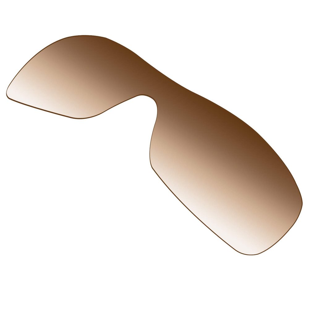 Eye Opening Stuff Replacement Lenses for Oakley Antix Sunglasses (Gradient Brown-Polarized)