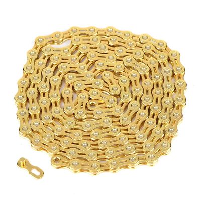 11 Speed Bike Chain, Hollow-Out Design, Strong Steel Construction with Anti Coating, High Variable Speed Performance for Mainstream Bikes