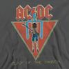 ACDC Flick of The Switch Unisex Youth Pull-Over Hoodie for Boys and Girls, Medium Charcoal view 2