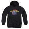 Atari Lunar Globe Unisex Youth Pull-Over Hoodie for Boys and Girls, Small Black view 1