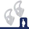 Tactical Ear Gadgets FIN Ultra Left/Right Open Ear Insert Earmold Earpiece, S/M/L (Large, 2pk) view 2