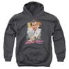 Trevco NCIS Ladies Man Unisex Youth Pull-Over Hoodie for Boys and Girls, Medium Charcoal view 1