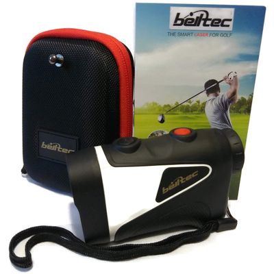 BellTec Laser Rangefinder with Slope Technology, 6X, Scan Mode, Pin Sensor, Waterproof
