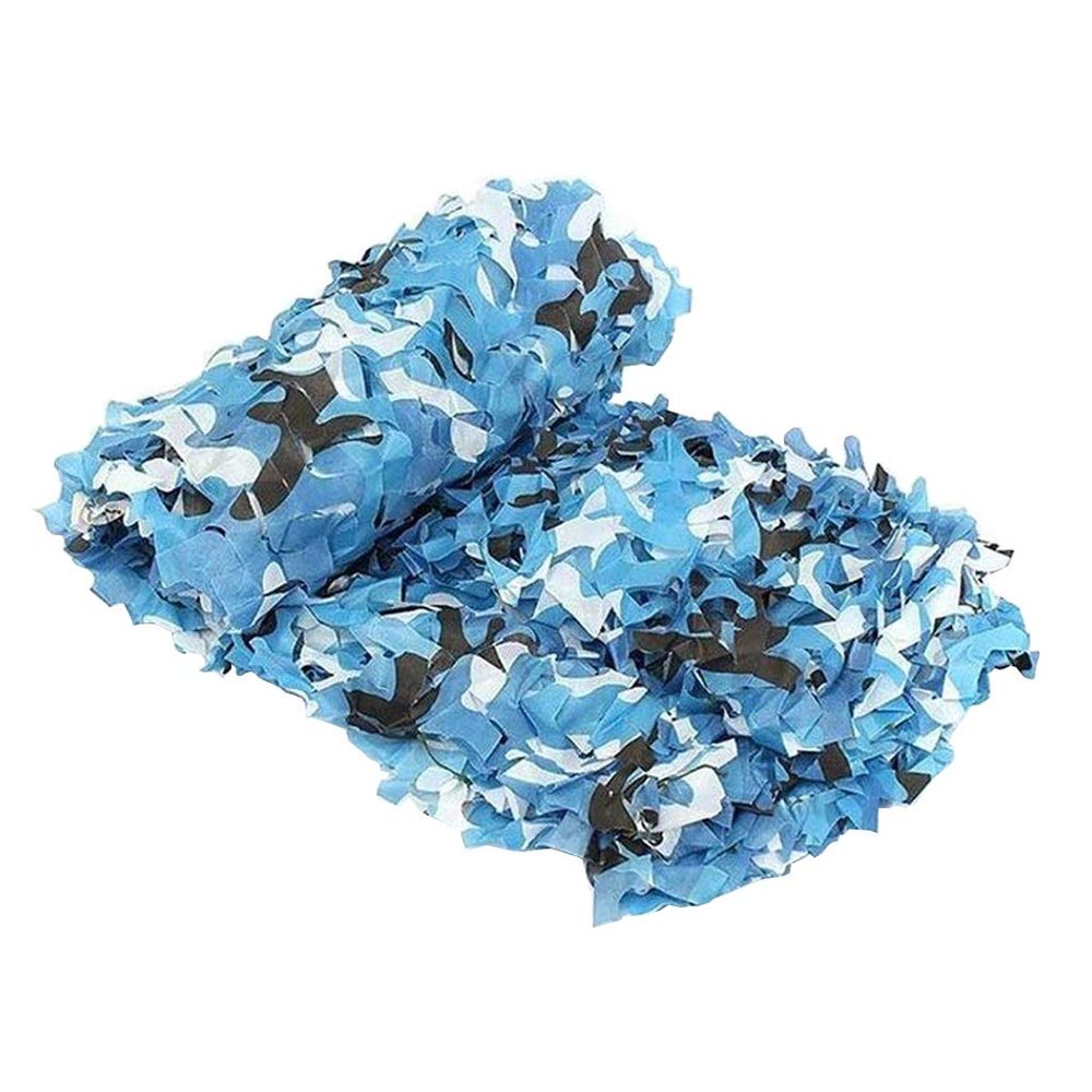 LIYFF-Tarps Camouflage Net UV Resistant Shade Woodland Sunscreen Nets Military Camo Netting for Camping, Professional Hunting, Shooting, Blind, Hide, Childrens Play, Sunscreen, Sunshading Net