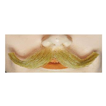 Lacey Wigs English Mustache White