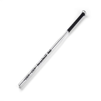 Baseball Bat, Baseball Bat Used for Baseball, Alloy Steel, with Carrying Bag, Home/Car/Self Safe, Batting Practice (Silver)