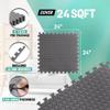 Yes4All EVA Interlocking Mats, Puzzle Floor Tiles, Foam Floor Padding with Border for Furniture, Home Space, Living Room, Garage 24,48,120 SQFT view 2