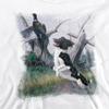 Trevco Wildlife Springer with Pheasant Unisex Youth Pull-Over Hoodie for Boys and Girls, X-Large White view 2