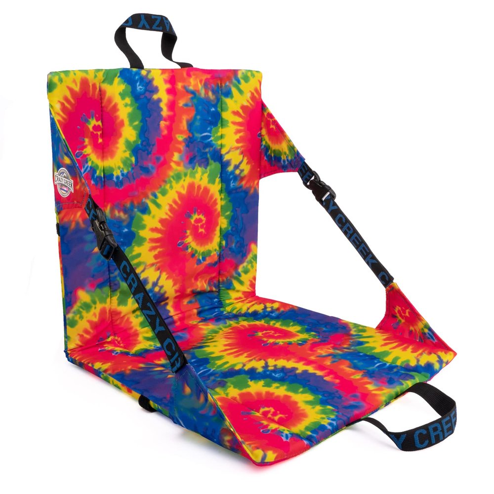 Crazy Creek Original Chair Perfect for Stadium Seats, Camping, Hiking & More, Comfort on All Terrains, Adjustable Straps, Lightweight Design, Water-Resistant