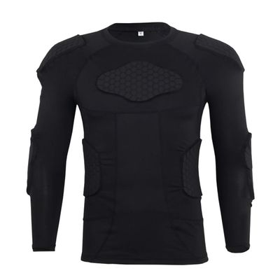 Jellybro Men's Padded Football Protective Gear Set Training Suit for Soccer Basketball Paintball Rib Protector