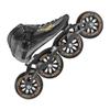 Professional Carbon Fiber Speed Skates Adult Men's and Women's Skates 4-Wheels Single-Row Speed Inline Skates Shoes Black Inline Skate Shoes (Black, US7.5/EU40) view 1