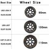 Professional Carbon Fiber Speed Skates Adult Men's and Women's Skates 4-Wheels Single-Row Speed Inline Skates Shoes Black Inline Skate Shoes (Black, US10/EU43) view 4
