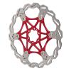 Disc Brake Rotor with Bolts, Brake Disc 160/180/203mm Mountain Type Floating Pad (red 203mm) view 4