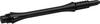 8 Flight Black Fixed Shafts Moulded Flight System - Medium 33mm view 2