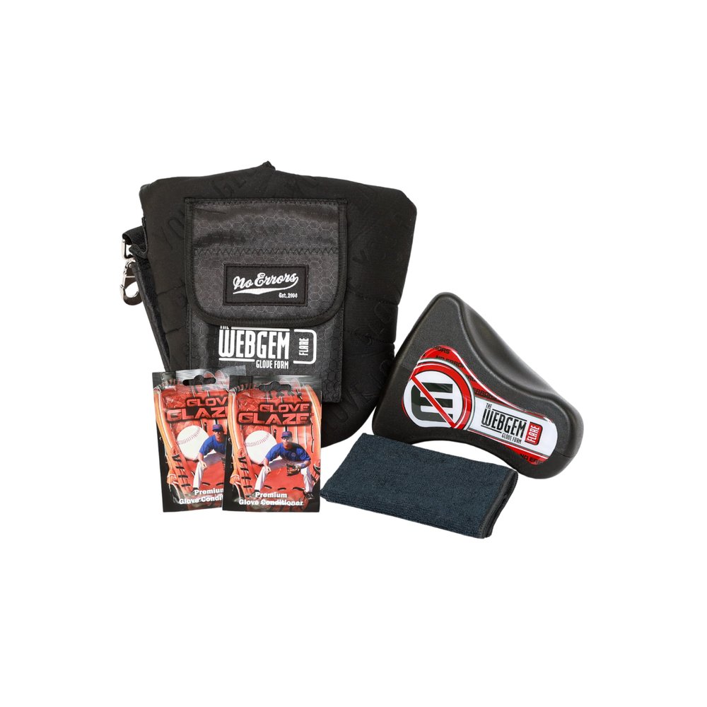 Webgem Fielders Glove Care System  Formation & Break-in Tool for Baseball Mitts, Holds Shape, Essential Gear, Gift for Players  Glove NOT Included (The Flare XL)