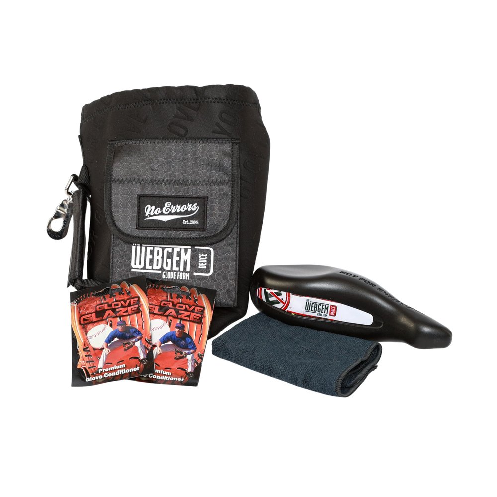 No Errors WebGem Catchers Mitt Care Kit, Formation Tool, Reduces Break-in Time, Maintains Shape, Catchers Essential Gear, Gift for Baseball Players  MITT NOT Included (The Deuce)