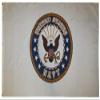 American Wholesale 3x5 USN United States Navy Emblem White 3'x5' Premium Quality Polyester Flag view 1