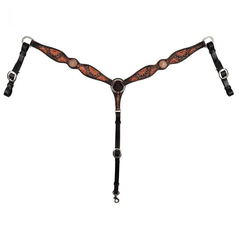 Circle Y Sunflower Breast Collar