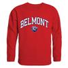 Belmont Bruins NCAA Campus Crewneck Sweatshirt - Medium, Red view 1