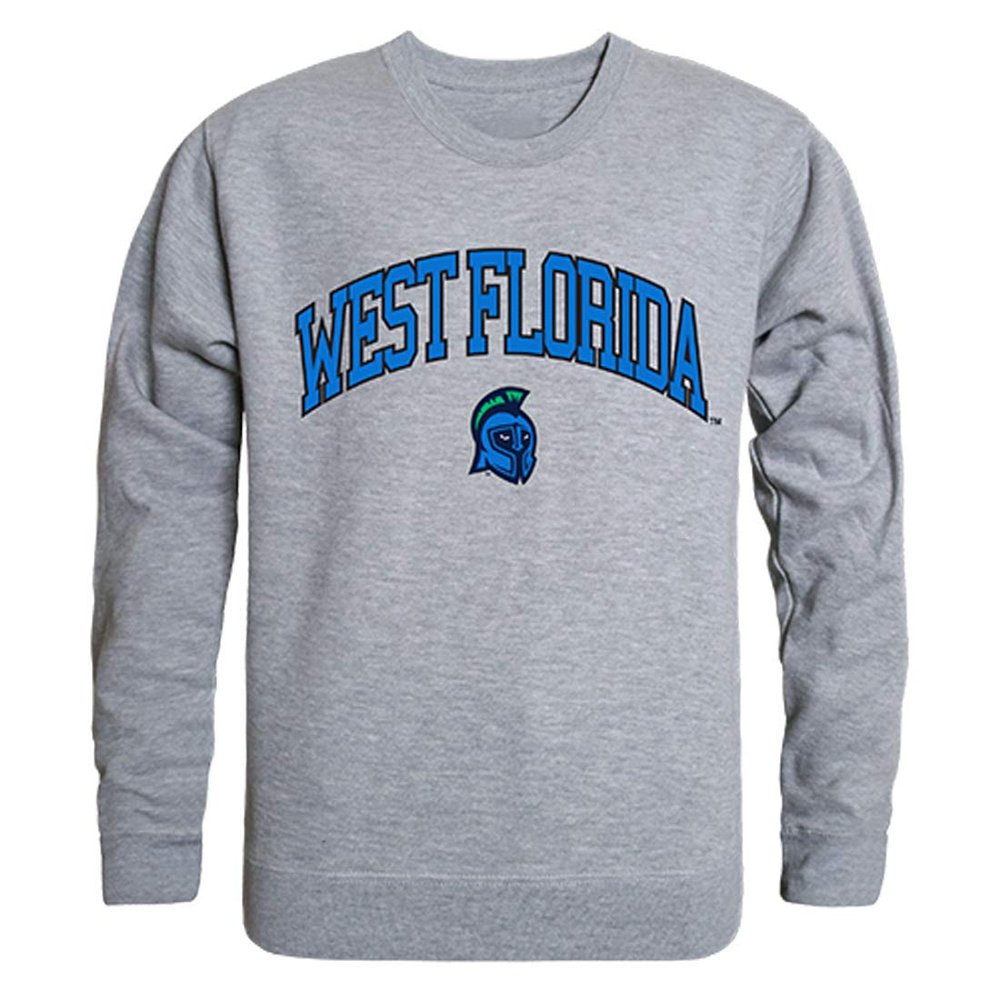 W Republic UWF University of West Florida Argonauts Alumni Crewneck Sweatshirt Heather Gray Small