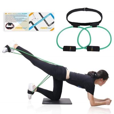 Butt Workout Resistance Bands Tone Firm and Build Lift Shape Fitness Exercise